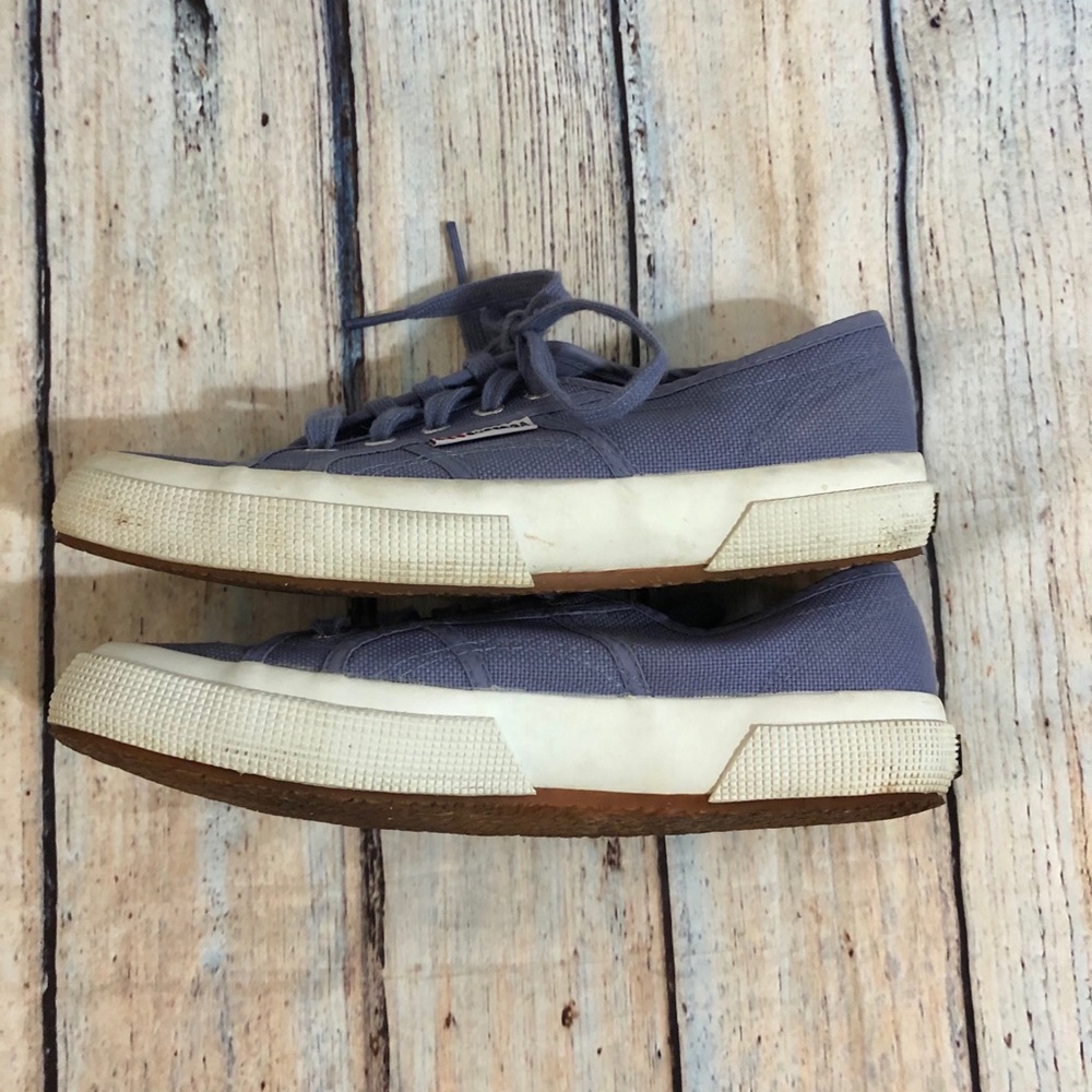 Superga Slate Blue Casual Sneakers - Picture 7 of 12